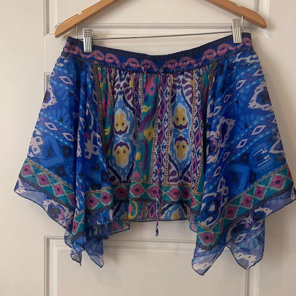 Zara asymmetrical mini skirt